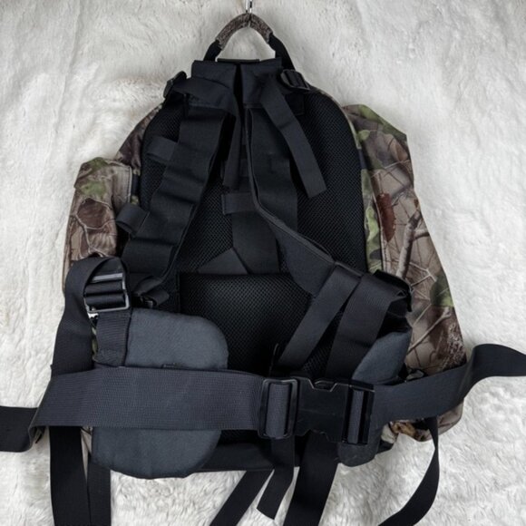 Vintage Y2K Whitewater Outdoors Camo Hunting Hiking Backpack Hip Support Packing - Picture 4 of 7